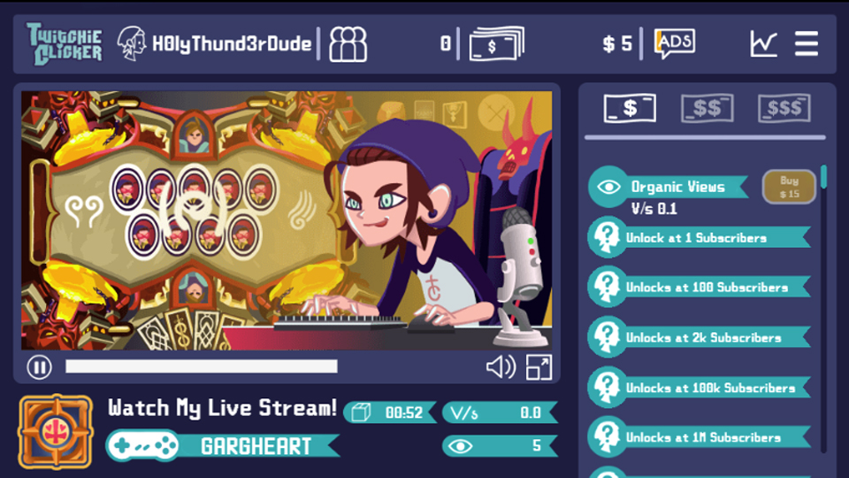 Twitchie Clicker